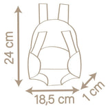 Porte-bÈbÈ pour poupon jusqu'a 42cm - SMOBY - Baby Nurse - 2 positions - lanieres rÈglables