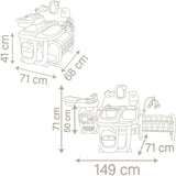 SMOBY - Baby Nurse Grande Maison des BÈbÈs - Cuisine, Salle de Bain et Chambre - FabriquÈ en France
