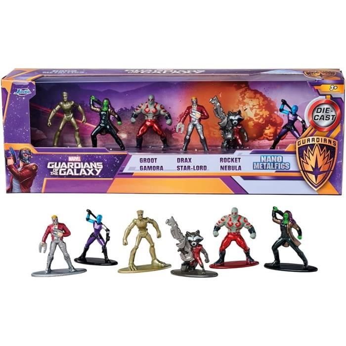 JADA  - Marvel Galaxy 4cm Giftpack -Figurines a collectionner