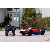 Dickie Toys - Voiture Ford GT - Spiderman radiocommandée 1/16