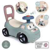 Little Smoby - Porteur Auto - Coffre sous la selle + siege - Klaxon - A partir de 10 mois - Fabrication française