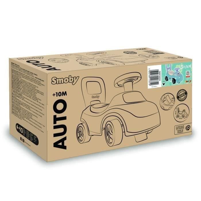 SMOBY - Stitch Porteur Auto - des 10 mois