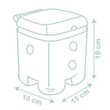 Little Smoby -  Cube éveil Badaboum - Création d'animaux rigolos - Fabrication française