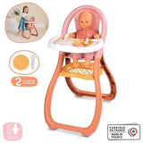 SMOBY - Baby Nurse - Chaise haute - des 18 mois