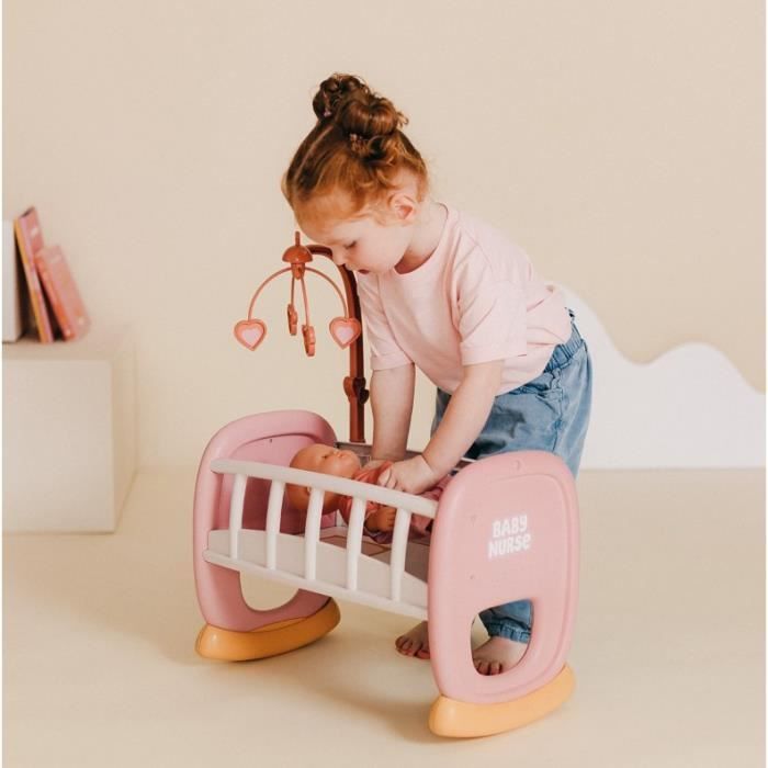 SMOBY - Baby Nurse - Berceau a barreaux - des 18 mois