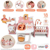 SMOBY - Baby Nurse - Grande maison des bébés pour poupons - 19 accessoires - des 3 ans