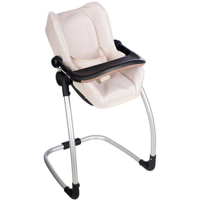 SMOBY - Maxi cosi - Siege + Chaise haute beige  - 3 en 1 - Pour poupon - Des 3 ans