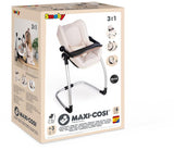 SMOBY - Maxi cosi - Siege + Chaise haute beige  - 3 en 1 - Pour poupon - Des 3 ans