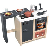 SMOBY - Cuisine Ilot - Design Moderne - Surface de jeu 360° -  Fonctions Traditionnelles - 23 Accessoires - des 3 ans
