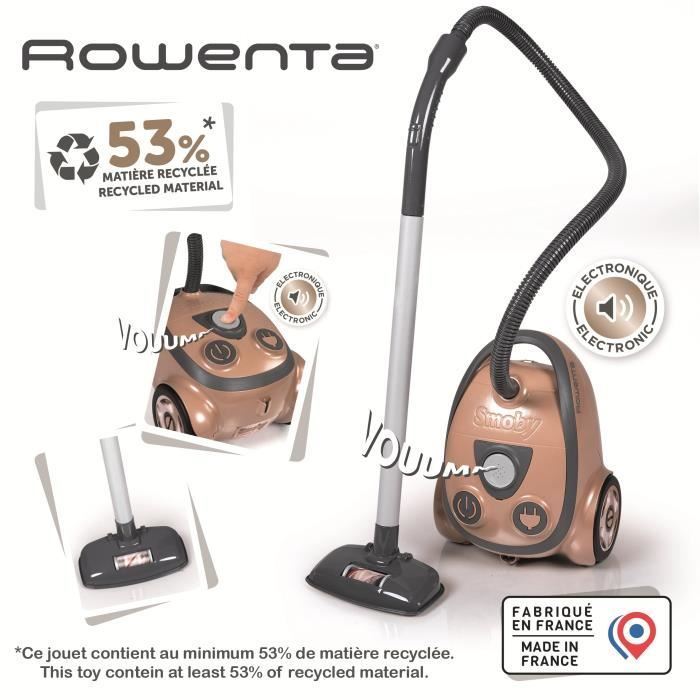 SMOBY - Rowenta Aspirateur traineau - des 3 ans