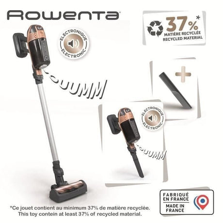 SMOBY - Rowenta X Force Flex Aspi Balai - des 3 ans