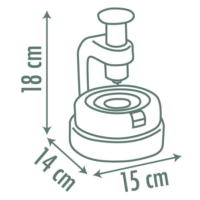 Smoby - Loisirs créatif - Recharges de 16 fleurs - Pour le Set de création d'objets décoratifs - Fabriqué en France