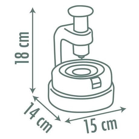 Smoby - Loisirs créatif - Recharges de 16 fleurs - Pour le Set de création d'objets décoratifs - Fabriqué en France