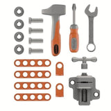 SMOBY - Black+Decker - Diable Bricolo - Jouet d'Imitation - Facile a Tranporter - 18 Accessoires Inclus - A Partir de 3 ans