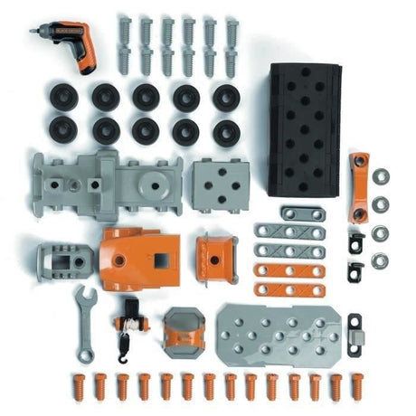 SMOBY - Black+Decker - Camion Bricolo + Visseuse - des 3 ans