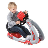 Smoby - Simulateur de conduite Pilot V8 - Rouge et noir - 370206