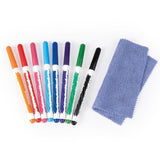 Smoby - Table créative enfant - feutre effaçabl, 2 grandes feuilles de coloriage - 9 accessoires - Des 3 ans