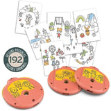 SMOBY - Projecteur a dessin - Orientation et netteté ajustable - 192 possibilités - Themes : animaux et personnages - des 3 ans