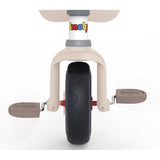 Smoby -Tricycle Èvolutif enfant Be Fun Confort - Rose - Canne parentale amovible - Repose-pieds rÈtractable