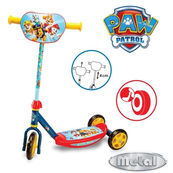 SMOBY Paw Patrol Patinette 3Rdes 3 ans