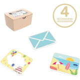Smoby Life - Boîte au lettres adapté maisons Smoby - Fabriquée en France - Matiere Recyclée - 4 accessoires - Des 2 ans