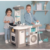 SMOBY - Tefal cuisine clean - Jouet d'imitation cuisine et ménage - 36 accessoires - Fonctions sonores - Des 3 ans