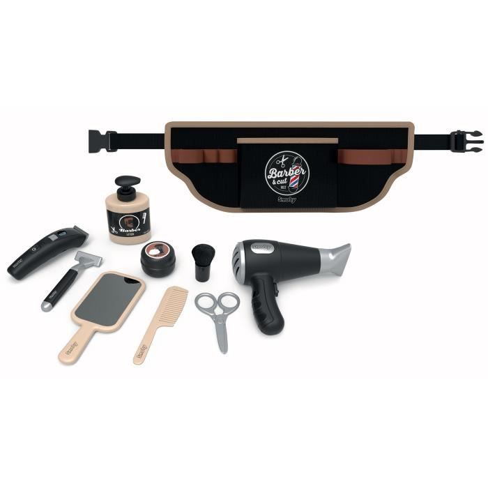 Smoby Barber & cut - Ceinture de barbier coiffeur, réglable - des 3 ans