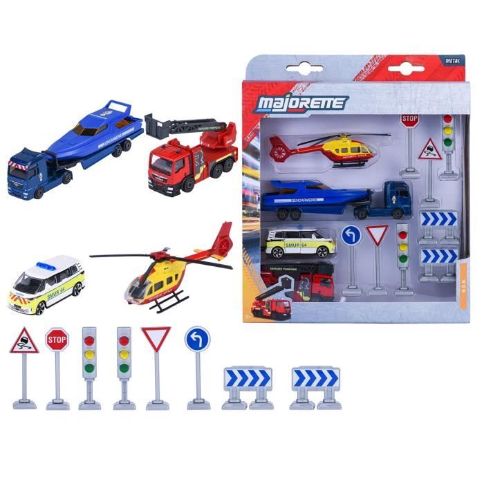 MAJORETTE - Majorette Premium Playset Secours  - des 3 ans