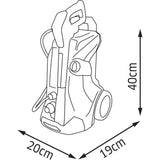 SMOBY - Kärcher - Nettoyeur haute pression K4 - Parfaite réplique - Raccordement tuyau d'arrosage - Facile a transporter - Des 3 ans