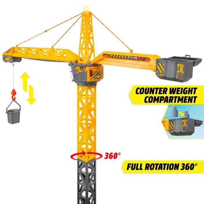 Dickie - Grue radio commandée - 203729023 - 150 cm