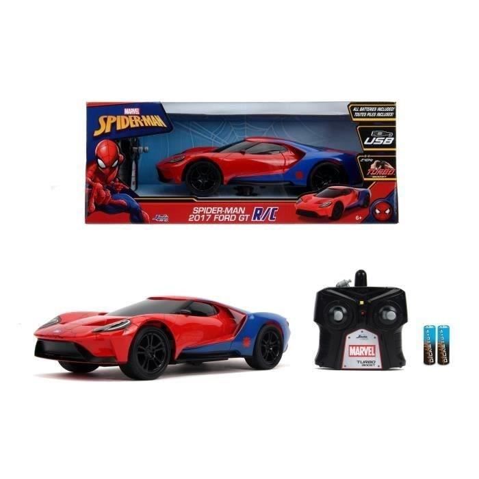 JADA - Marvel Spiderman RC 1/16 Ford GT - des 6 ans