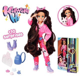 Kawaii Hi Lucy - Poupée Mannequin Articulée Kawaii - A Coiffer et Looker - Nombreux Accessoires et Son Lapin - Des 4 ans