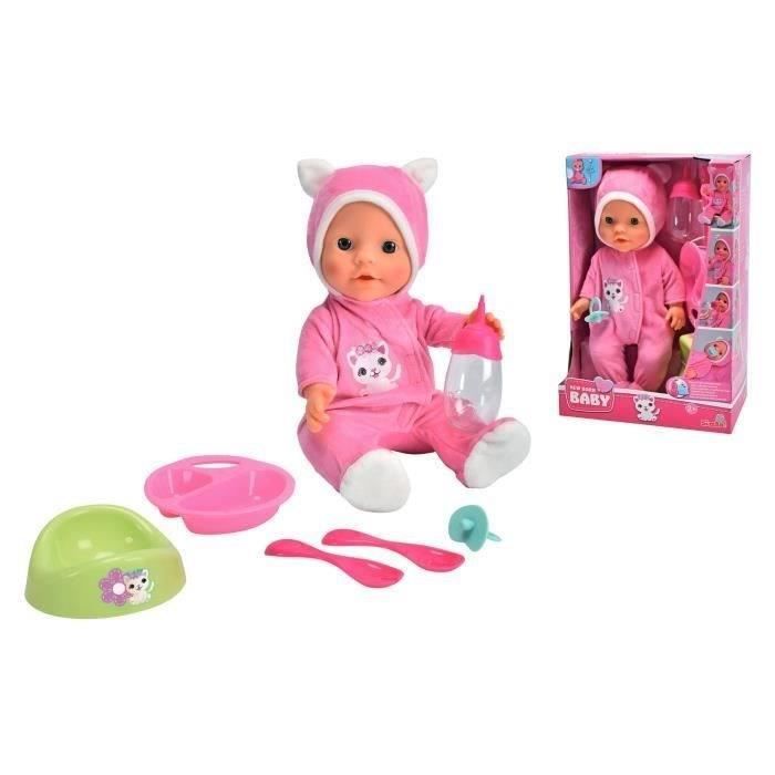 SIMBA - New Baby Born - Pyjama Chat - des 3 ans