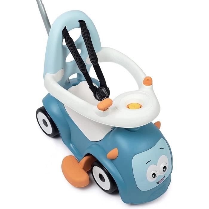 Smoby - Porteur Maestro Balade Bleu - Pour Enfant Des 6 Mois - Evolutif - Roues Silencieuses - Klaxon
