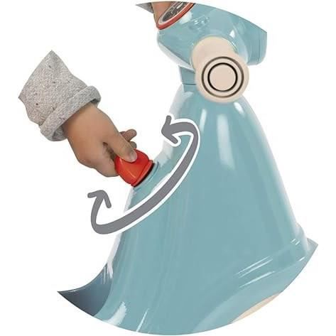 Porteur Scooter - Smoby - Bleu - Pour BÈbÈ de 18 mois - Coffre a jouets sous le siege - L?64,5 x l34 x H47,5 cm