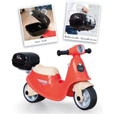 Porteur Scooter Food Express - Smoby - Roues Silencieuses - Porte-Bagage - Mallette Amovible