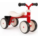 Porteur MÈtal Rookie - Rouge - SMOBY - Pour Enfant des 12 mois - 4 roues silencieuses et poignÈe de transport