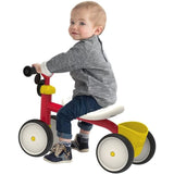 Smoby - Porteur 1er âge Mickey en métal - Rookie - Mixte - Rouge - 12 mois et plus