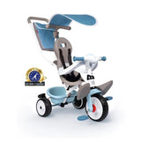 Tricycle Èvolutif enfant Smoby Balade Plus - Structure mÈtal - Bleu