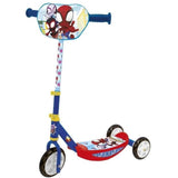 Smoby - Spidey - Patinette 3 roues silencieuses - Structure mÈtal - Trottinette enfant guidon rÈglable