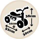 SMOBY - Minnie Porteur Rookie - Roues silencieuses - Petit Coffre a Jouets - Facilement Transportable - A Partir de 12 Mois