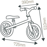 Draisienne - SMOBY - First Bike - Ultra légere - Réglable - Mixte