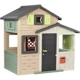 Smoby Life - Maison Friends House Evo - Moderne et spacieuse - Portillon - Boite aux Lettres - Des 3 ans