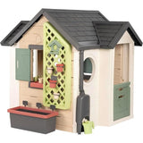 Smoby Life - Garden House - Maison theme Jardinage - Jardiniere, Treillis, Mangeoire a Oiseaux, Récupérateur d'eau - Des 2 ans