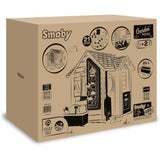 Smoby Life - Garden House - Maison theme Jardinage - Jardiniere, Treillis, Mangeoire a Oiseaux, Récupérateur d'eau - Des 2 ans