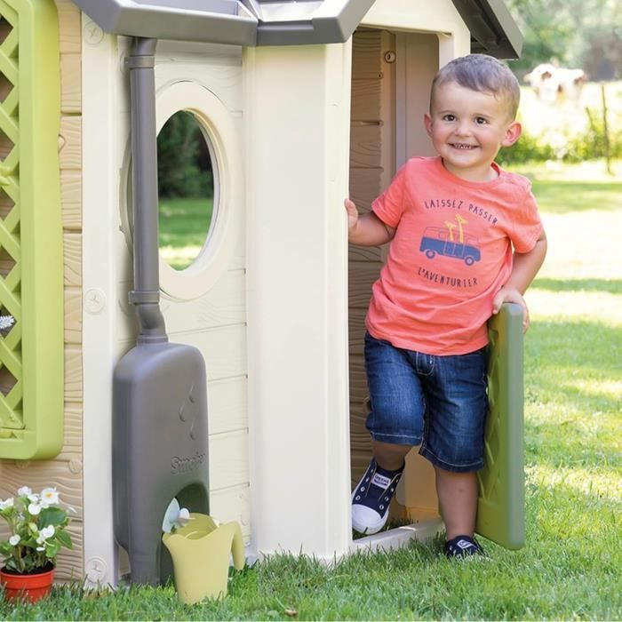 SMOBY Life - Récupérateur d'eau - Gouttiere, réservoir, robinet, arrosoir - Anti-UV - Des 2 ans - Fabrication Française