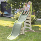 SMOBY Life - Toboggan Super Megagliss - Evolutif 2 en 1 - Glisse de 170 a 360 cm - Echelle, marches antidérapantes - Des 2 ans