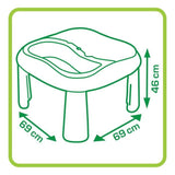 Table de jeux extÈrieure SMOBY - Sable et eau - 2 bacs amovibles - Anti-UV