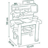 Smoby Life - Mud Kitchen - Jeu de cuisine en extérieur - 15 accessoires - Anti-UV - Matiere Recyclée - Des 3 Ans