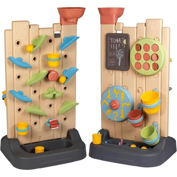SMOBY Life - Activity Wall - Mur d'activités - 6 activités et 29 Accessoires